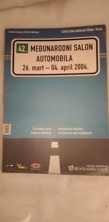 tekstualni zadaci iz matematike za 3 razred osnovne skole: Autokatalog Salon automobila 1999,2000x4,2001x2007 i 2009. god. (Nisu — 4