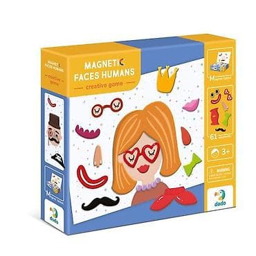Kreativne i edukativne igračke: Magneti ljudsko lice – kreativni set za decu Kreativna magnetna igra — 1