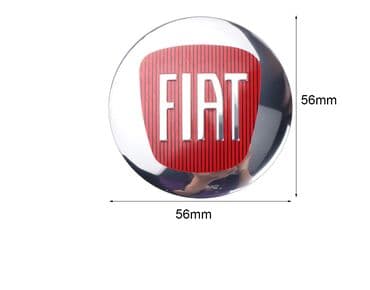 auto presvlake: FIAT - plastificirane nalepnice za felne - set od 4 komada — 7