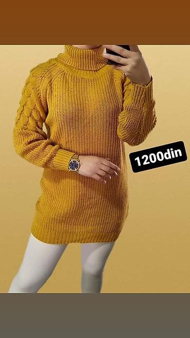 Dzemper i novo hit vise boja dostupn moze kao haljina,tunika