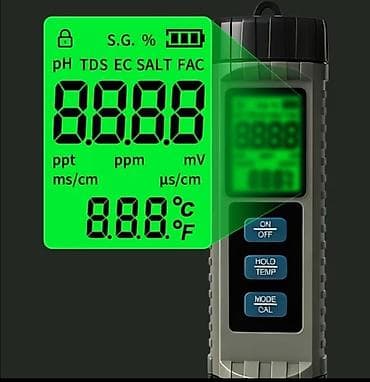 merac ph vrednosti zemljista: Digitalni 8-u-1 tester kvaliteta vode ✅ Meri: • pH vrednost • — 3
