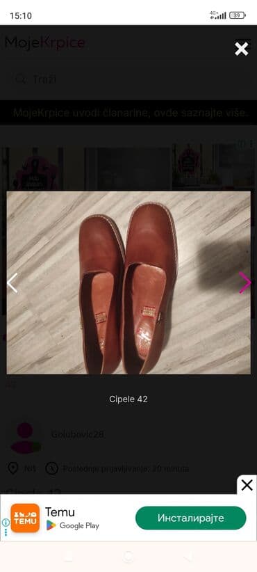 kargo pantalone h m: Shoes, size - 42 — 4