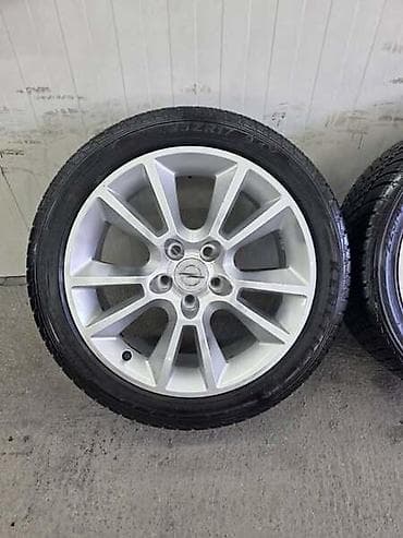 gume zimske 14: ALUMINIJUMSKE FELNE OPEL SA NOVIM GUMAMA 17 5 X 110 | Opel Astra H — 3