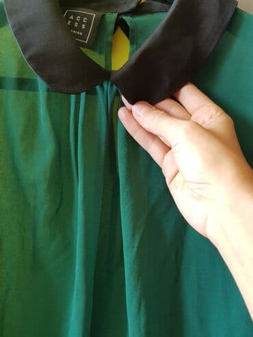 eu brojevi obuce: S (EU 36), Silk, Single-colored, color - Green — 2
