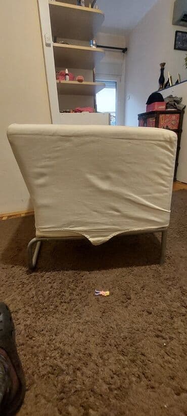 komode i fioke: 2 ikea fotelje po 65.u odlicnom stanju!!!! Sve navlake se skidaju i — 6