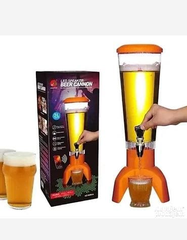 Audio: LED Beer točilica za piće sa Bluetooth zvučnikom - Zapremina: 3 litra — 2