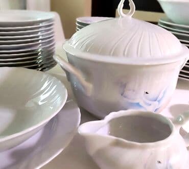 Činije: Vintage porcelanski servis za ručavanje, iz stare Jugoslavije, marke — 9