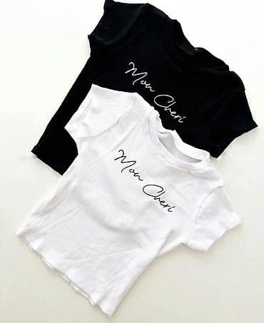 Women's T-shirts and tops: Majice kratak rukav više modela i dezena.Klasična majica sa okruglim — 4