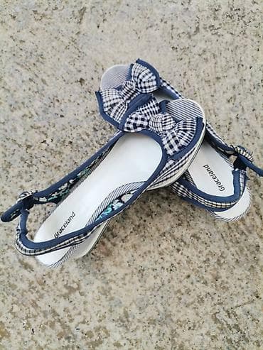 Preudobne Graceland platnene sandale s platformom. Nove, vidi se i na