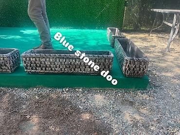 trimer za travu kraftech: Dekorativne pravougaone žardinjere za spoljašnju i unutrašnju — 3