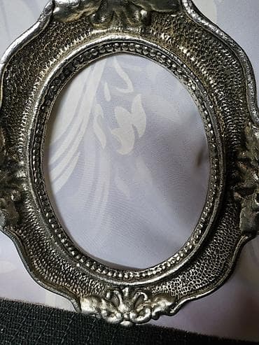 adam i eva cvece slike: Metalni stari ram bez ostecenja — 3