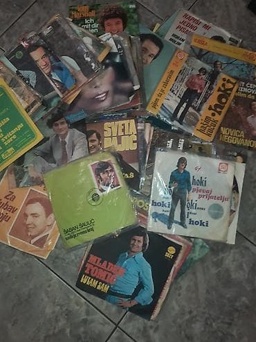 igrice za devojcice: Kolekcija gramofonskih ploča – miks LP i singlova - Velika količina — 6