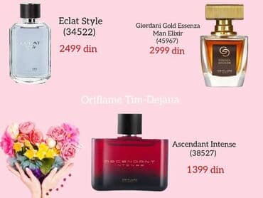 ara mokasine ženske: Unisex perfume, Oriflame, Original — 8