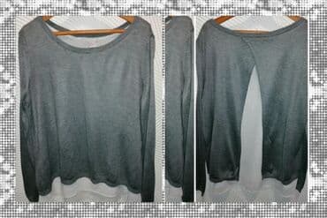 haljine i kompleti za punije osobe: Nova bluza H&M - M Divna, zanimljiva bluza H&M Pazuh 49-50 — 1