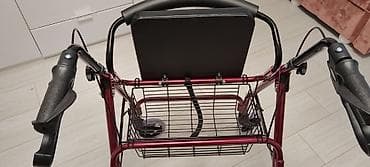 setalica za stare cena: Rolator hodalica – NOVO - Stabilna aluminijumska konstrukcija u bordo — 9