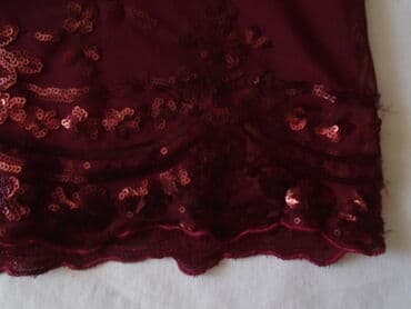 dugacke haljine svecane: S (EU 36), color - Red, Evening, With the straps — 2