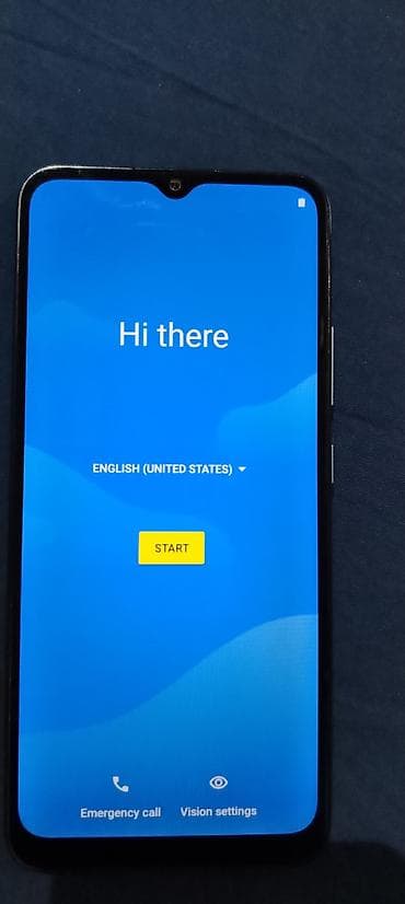 sokovnik i blender 2 u 1: Realme pametni telefon – plava boja - Ekran sa „waterdrop“ zarezom — 1