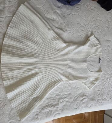 iste haljine za mamu i cerku slike: Zara M, bоја - Bela, Kratkih rukava — 2