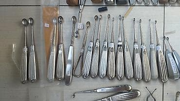 Other medical supplies: Oštra kašika Kireta Bone cureta Wiliger Martini, Barth, Kerpel — 3