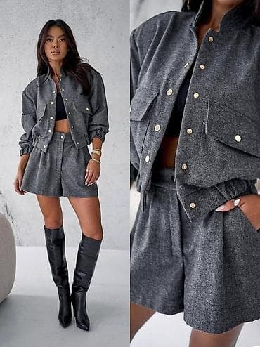 03. L. NOVO🔥 Komplet šorts i jakna🇹🇷 Veličine : S M L XL Cena : 3.590