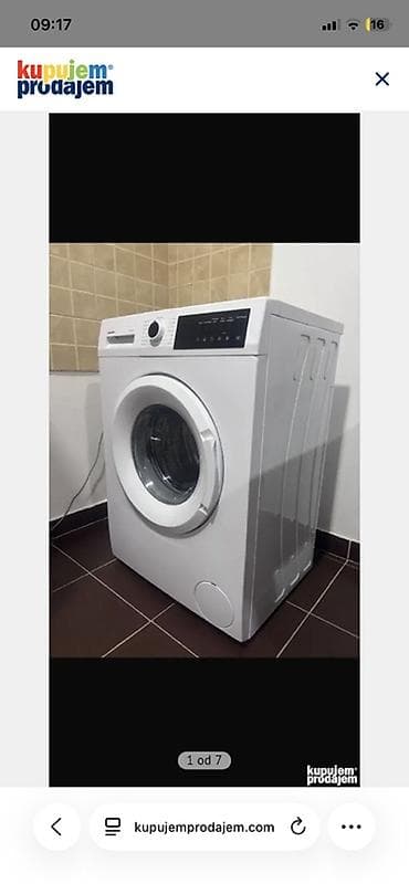 masine za pranje vesa gorenje: Mašina za pranje veša – prednje punjenje, bela sa garancijom jos — 1