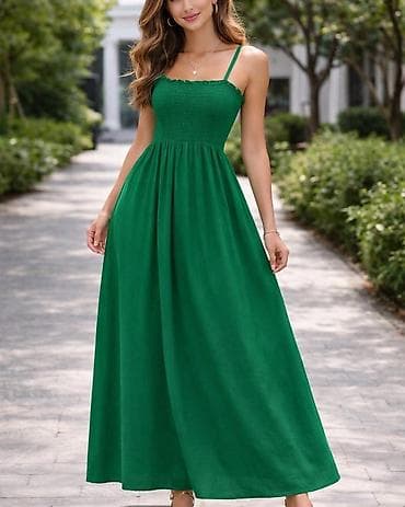 Men's Footwear: Letnja maxi haljina na tanke bretele 2 HALJINE 1,799 DIN — 5