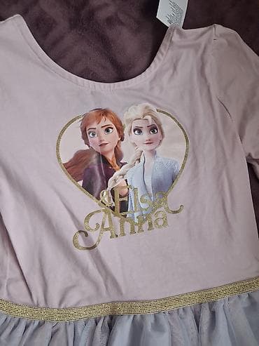 haljina od tila: NOVA H&M x Disney haljina za devojčice – Frozen (Elsa & Anna) — 4