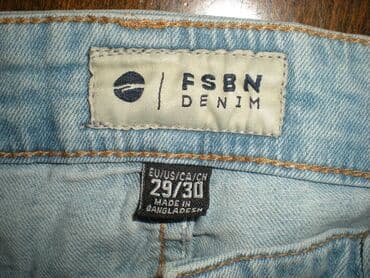new yorker push up: NEWYORKER FARMERKE Svetle farmerke FSBN Denim Veličina 29/30 99% — 1
