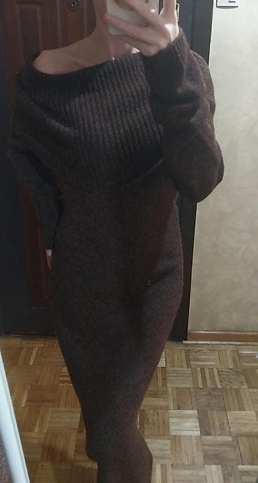 Haljine: Pleteni džemper-haljina DILVIN- Standardna veličina za S,M,L - Model — 3