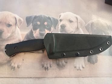 macje oko za bicikl: Sativien ST 38 - Tip: fiksni outdoor/taktički nož - Oštrica: drop — 4