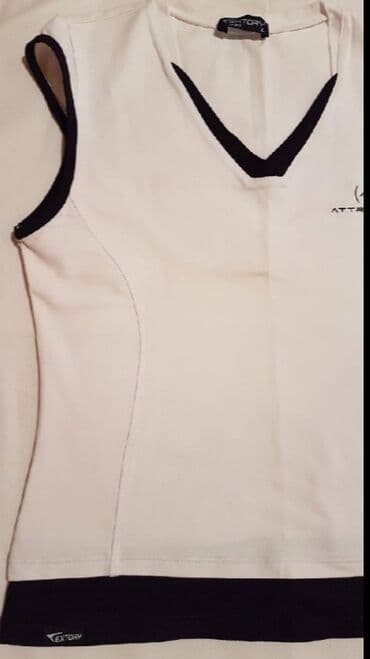 brendirane majice: M (EU 38), Cotton, Single-colored, color - White — 3