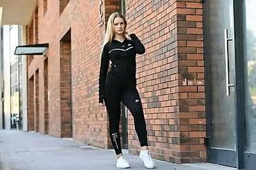 Ženske sportske trenerke – komplet - Model: dvodelni komplet (gornji na lalafo.rs Ženske sportske trenerke – komplet - Model: dvodelni komplet (gornji