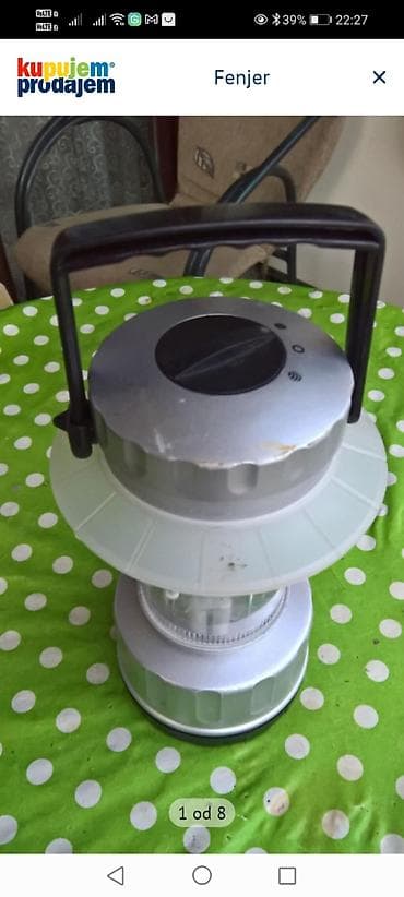 sporeti na drva cacak: Prenosni električni fenjer - Tip: stojeći/ručni fenjer sa gornjom — 2