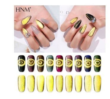 Donji delovi trenerke: Kristal Gold Magnetni za nokte 8ml — 2