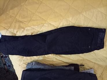 pantalone xs: Ženske pantalone – 2 para 1) Elegantne tamno-sive pantalone - — 9