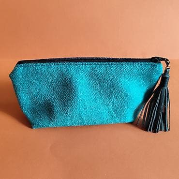 ranac za alat: Ručna torbica/neseser od eko antilopa - Materijal: meka eko antilop — 5