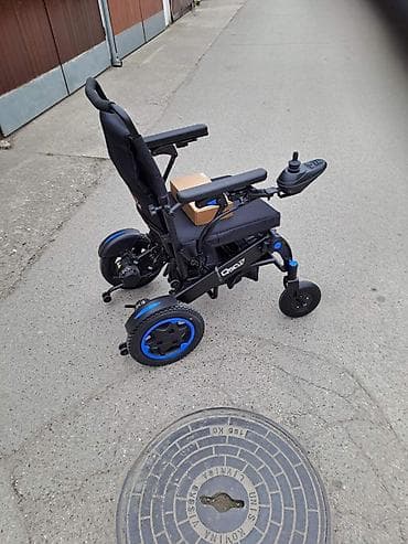 trakice za merenje secera u krvi: Električna invalidska kolica Q50 R - Kompaktna, sklopiva električna — 6