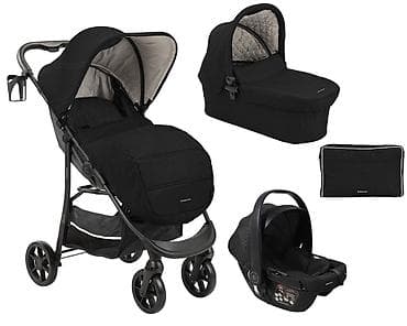 kolica per bebe: KIKKA BOO Kolica SELINA premium set 3u1 sa I-SIZE autosedištem i — 1