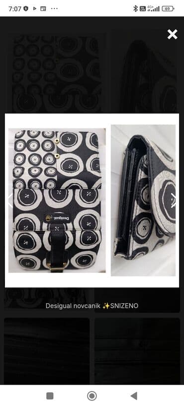 rajfovi za kosu h m: Ženski novčanik, Desigual, Materijal: Veštačka koža — 5