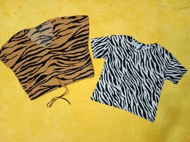 pantalone na ivicu: M (EU 38), Viskoza — 4