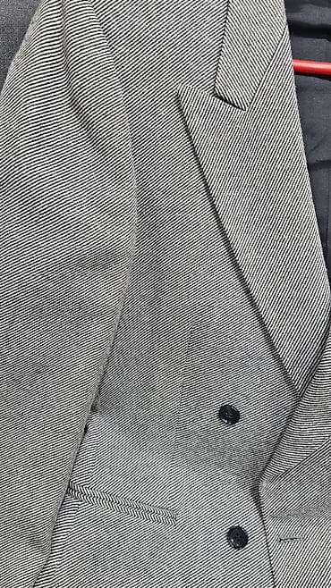 naocare za vid sa magnetom: Muški dvoredni sako Van Gils brend – siv sa sitnim dijagonalnim — 2