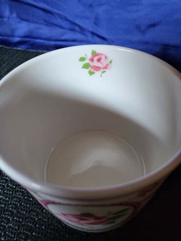 porcelanske solje za caj: Solja,casa Edles porcelanska,za sladoled itd. Solja nova — 2
