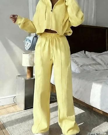 tech fleece l: Damski komplet trenerke – dukserica sa rajsferšlusom i široke — 1