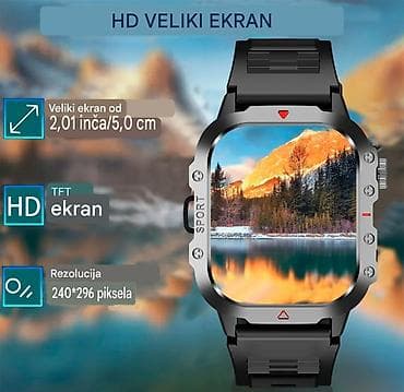 rolex cene: Nov pametni sat sa dva crna kaiša silikonskim i metalnim. Sat ima — 5