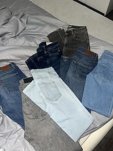 muske monton jakne: Farmerke, 36, 38 / 33, LeviS, Skinny — 2
