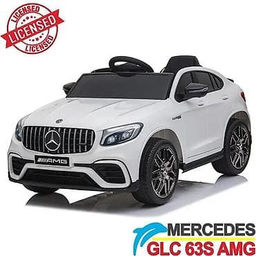 Children's Electric Cars: Mercedes GLC 63S AMG – beli, auto na akumulator za decu — 1