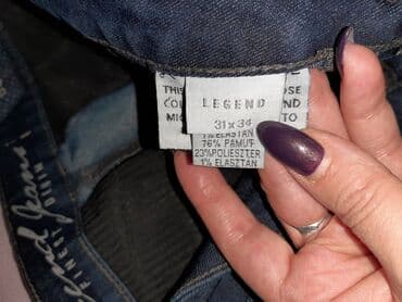 kompleti pantalone i sako: POVOLJNO Ženske farmerke ORIGINAL LEGEND br. 31/34 — 4