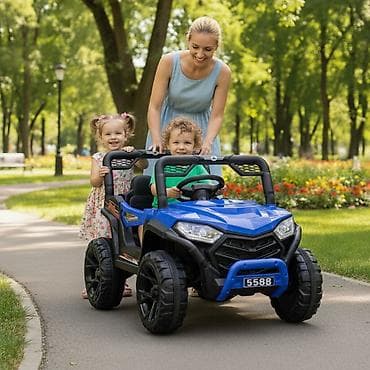Children's Electric Cars: Auto na baterije TS-5588 Plava Dečiji auto na baterije TS-5588 pruža — 2