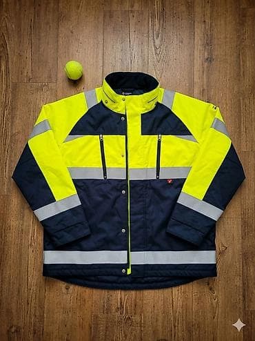 strauss odela: Radna jakna visoke vidljivosti (hi-vis), dvo-bojna: fluorescentno žuta — 1