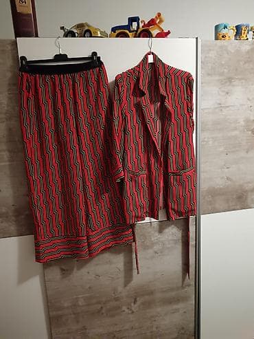 Ps fashion Komplet ženske garderobe – suknja i sako sa upečatljivim